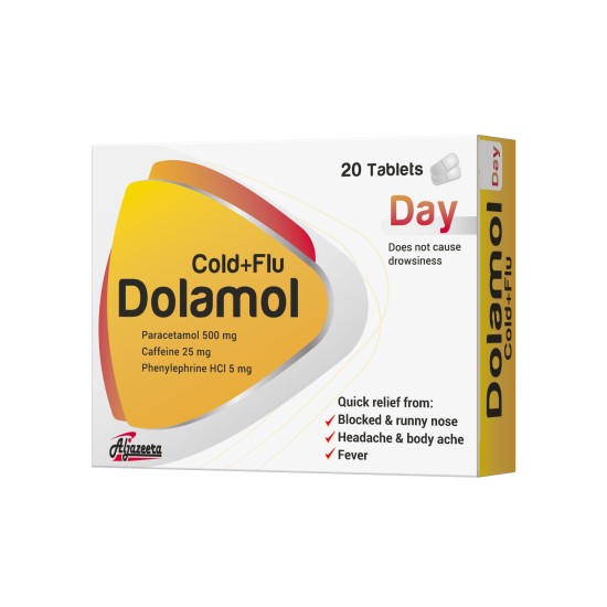  Dolamol Cold+Flu ( Day ) tab